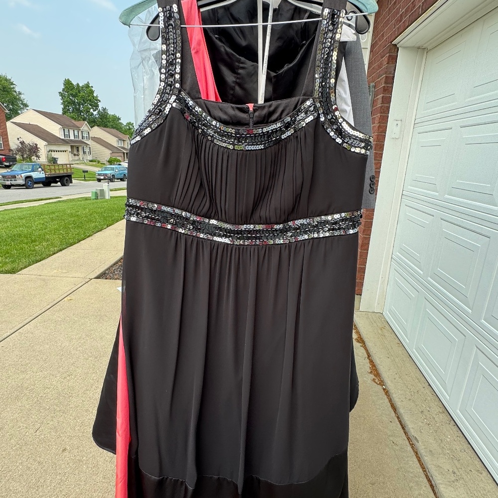 Short black dress